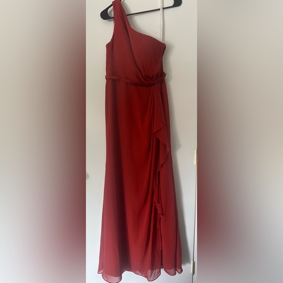 Azazie Liza - Rust Bridesmaid dress - Picture 7 of 8